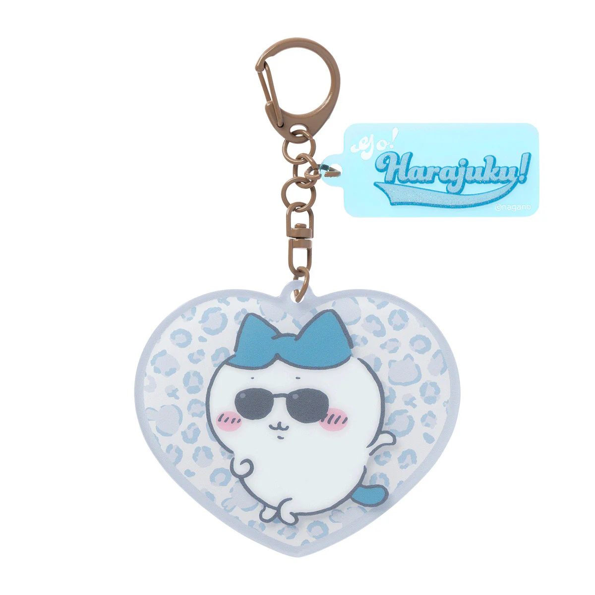 [Pre-order] "Chiikawa" Chiikawa Go! HARAJUKU Acrylic Keychain - Hachiware with sunglasses