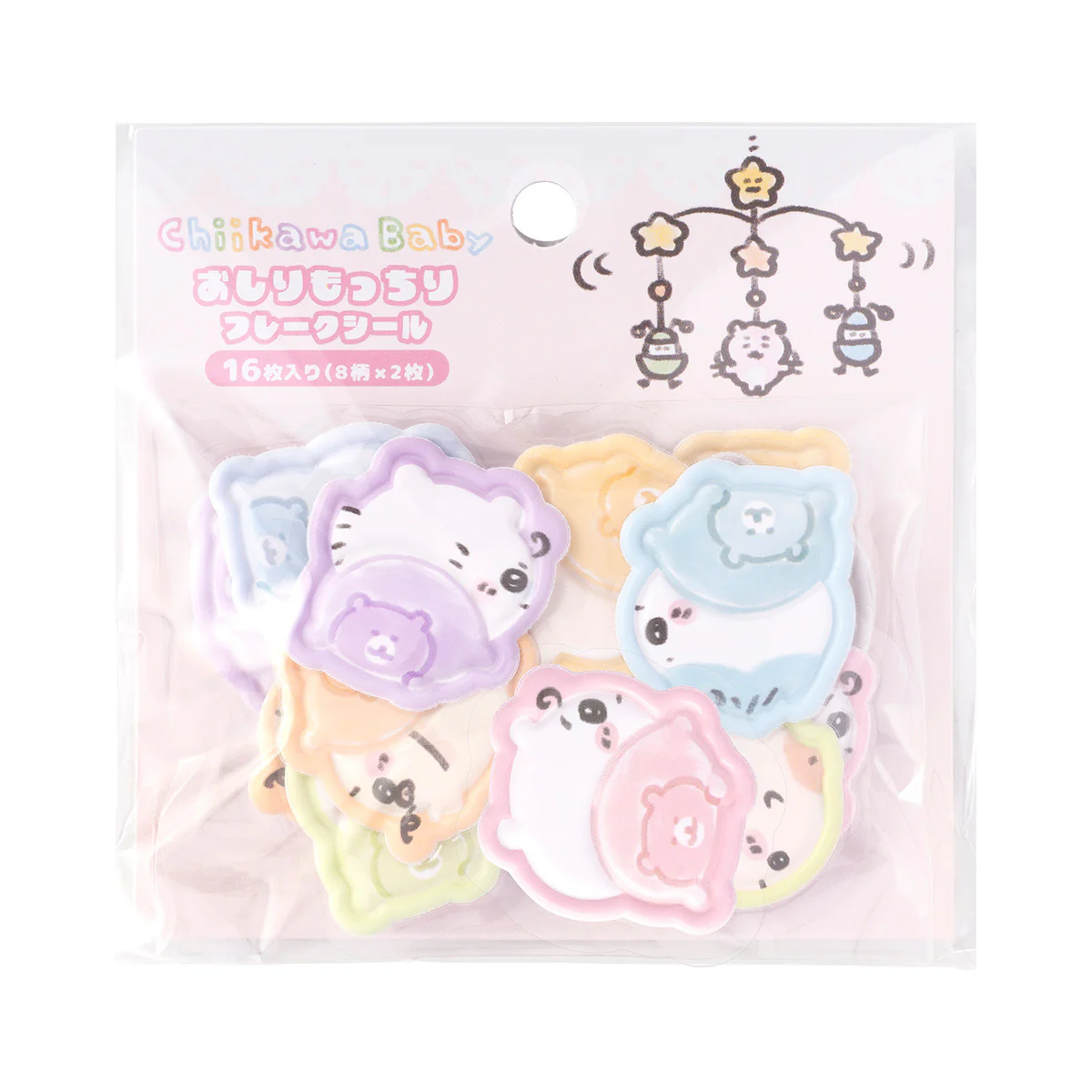 [Pre-order] "Chiikawa" Chiikawa Baby - Hip Mochi Flake Sticker