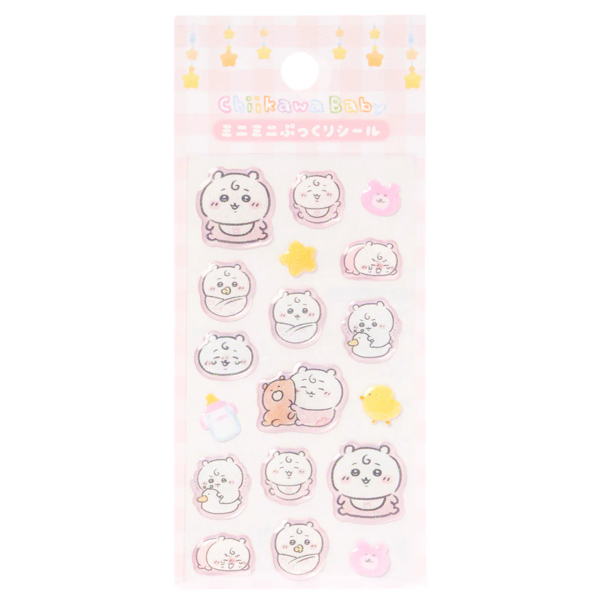 [Pre-order] "Chiikawa" Chiikawa Baby - Mini Mini puffed up Sticker - Chiikawa