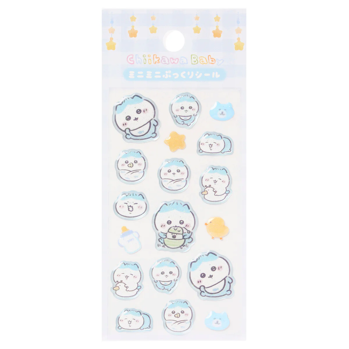 [Pre-order] "Chiikawa" Chiikawa Baby - Mini Mini puffed up Sticker - Hachiware