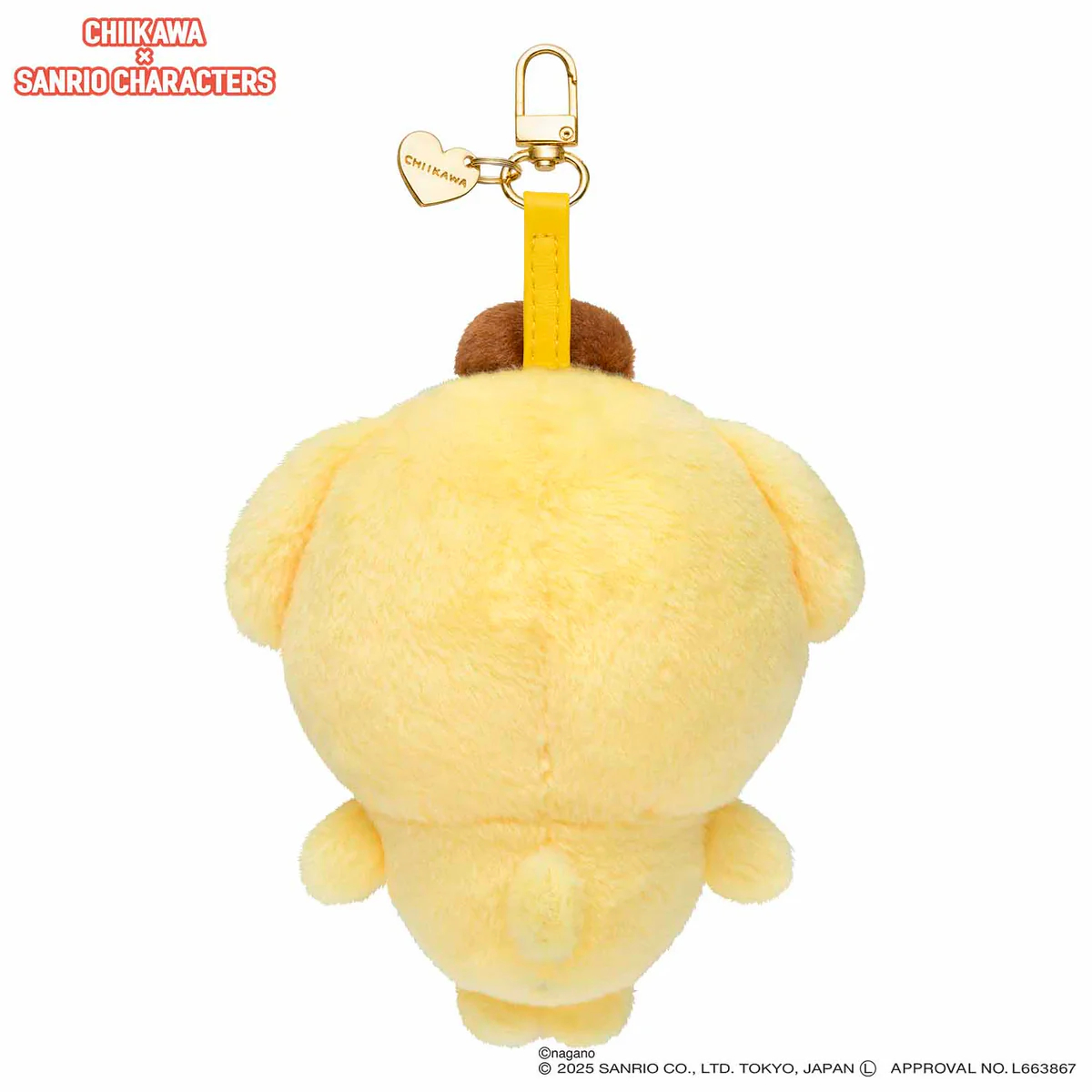 [Pre-order] "Chiikawa" Chiikawa x Sanrio Characters Kiramekko (Plush Mascot) - Usagi x Pom Pom Purin
