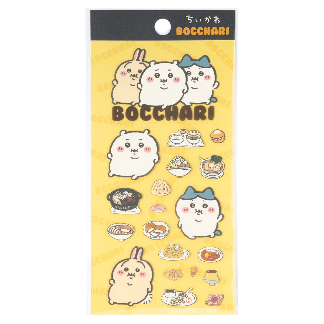 [Pre-order] "Chiikawa" Chubby with Food Clear Sheet