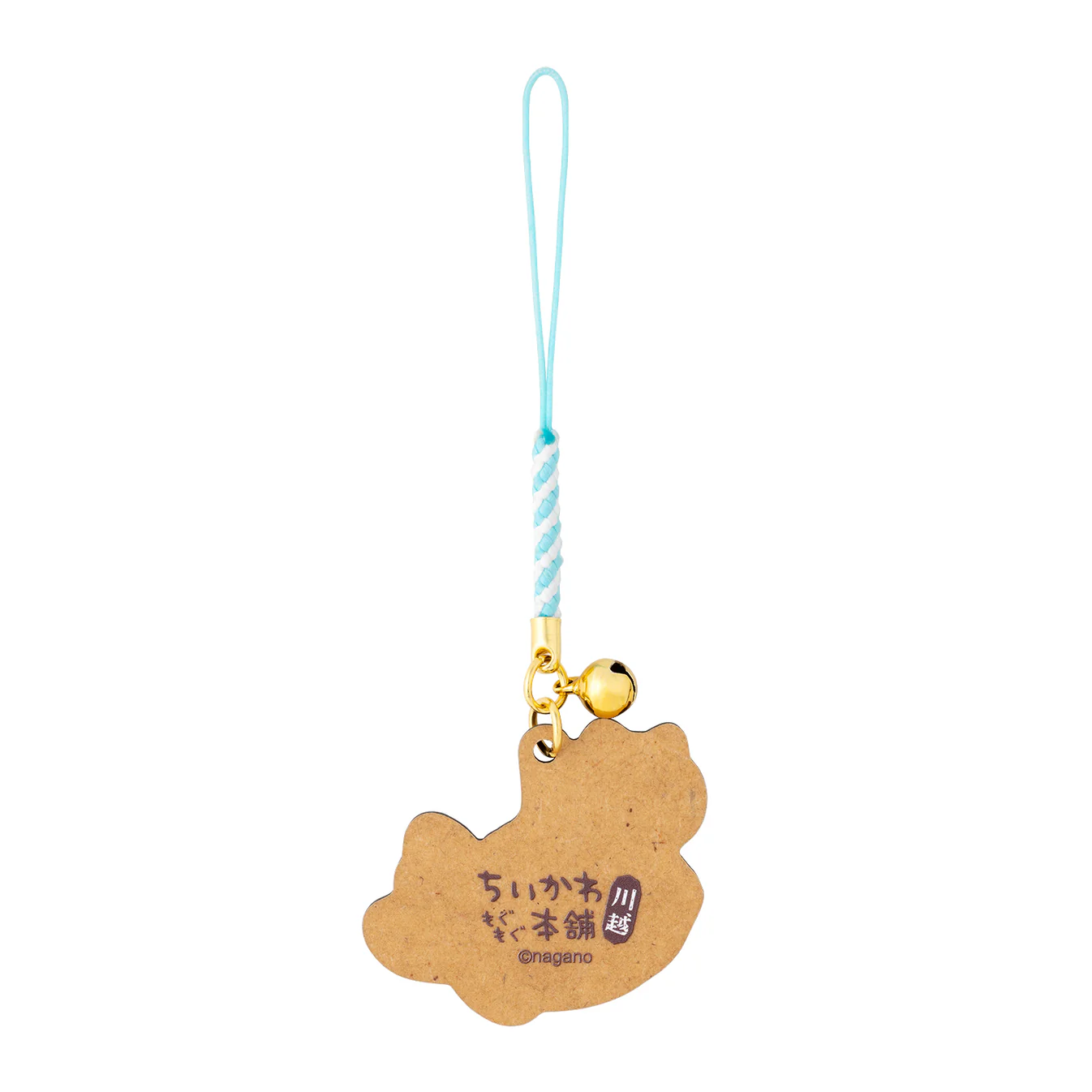 [Pre-order] "Chiikawa" Kawagoe store exclusive Sea Bream Keychain with Bells - Hachiware
