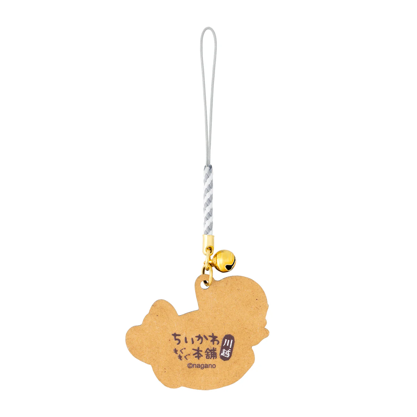 [Pre-order] "Chiikawa" Kawagoe store exclusive Sea Bream Keychain with Bells - Rakko