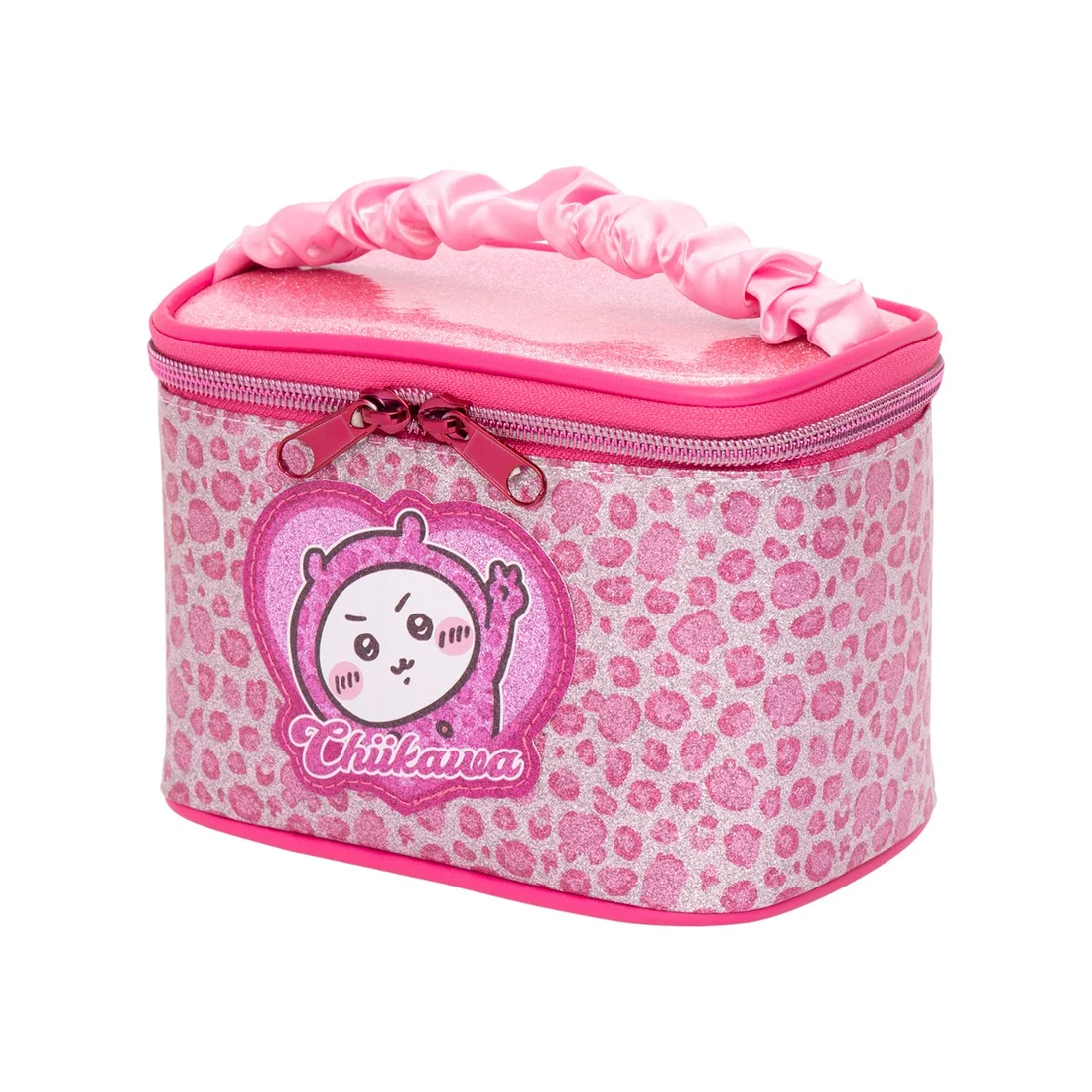 [Pre-order] Chiikawa Leopard Print Vanity Pouch - Chiikawa