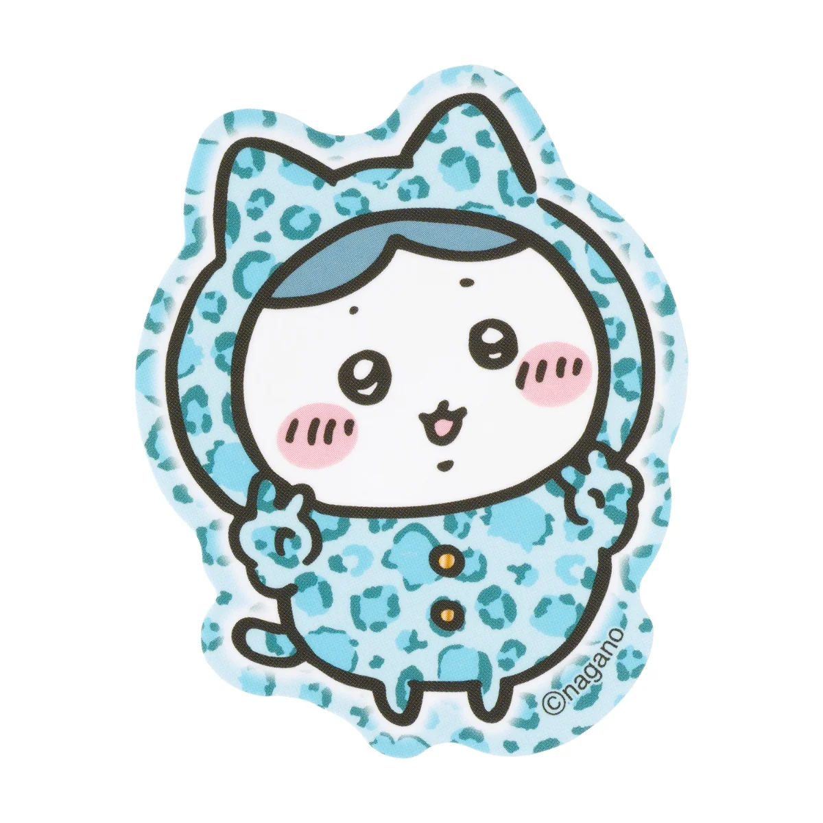 [Pre-order] Chiikawa Leopard Print Stickers - Hachiware
