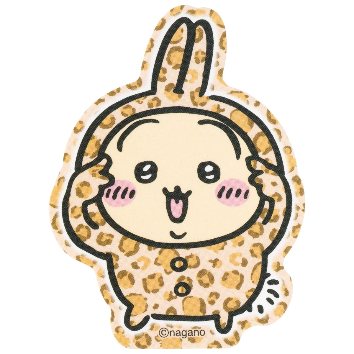 [Pre-order] Chiikawa Leopard Print Stickers - Usagi