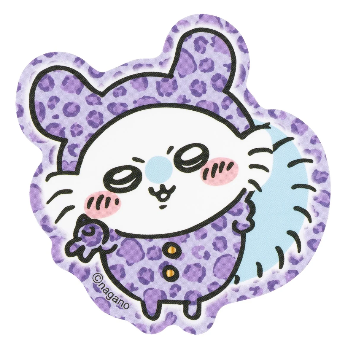 [Pre-order] Chiikawa Leopard Print Stickers - Momonga