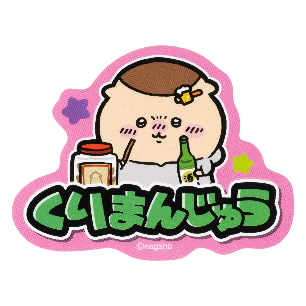 [Pre-order] Chiikawa Sweatshirt Stickers - Kurimanju