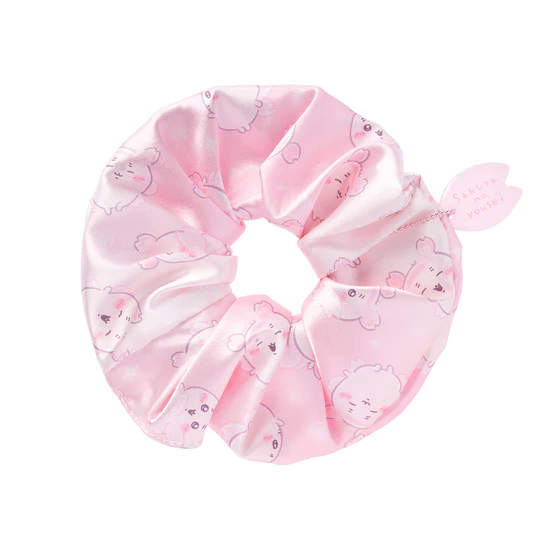 [Pre-order] "Chiikawa" Furuhonya Sakura Fairy - Hair scrunchie with Charm