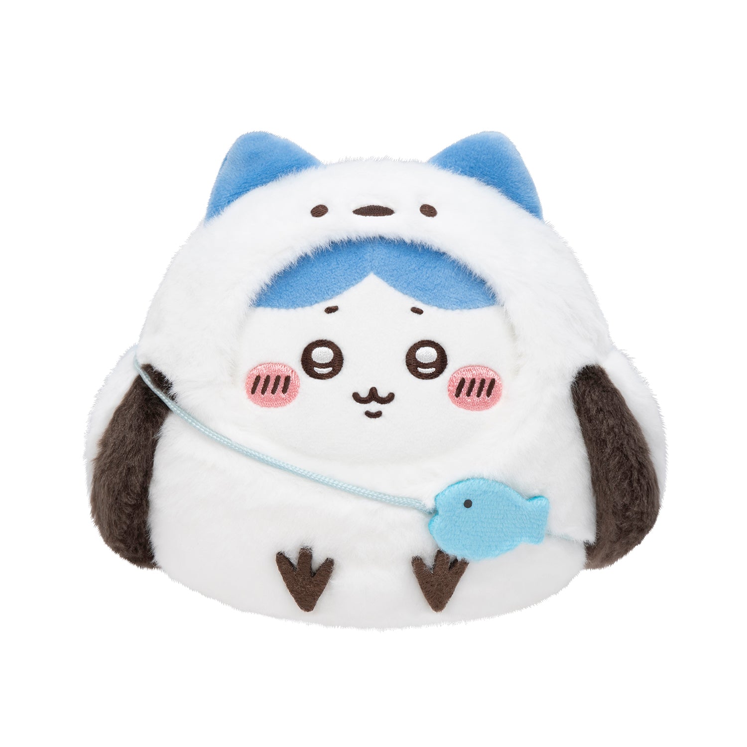 Otaru - I've turned into a long-tailed tit! Plush toy with a split face