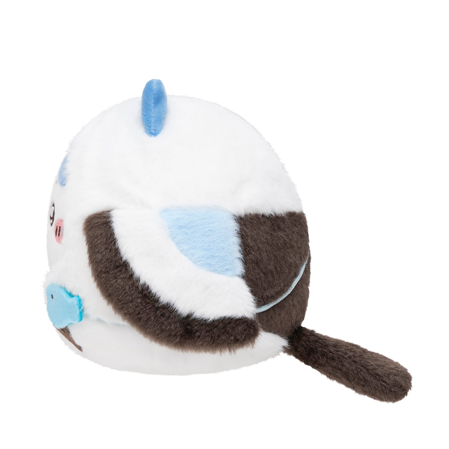 Otaru - I've turned into a long-tailed tit! Plush toy with a split face