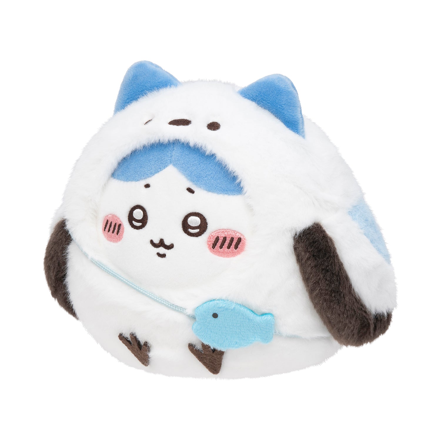 Otaru - I've turned into a long-tailed tit! Plush toy with a split face