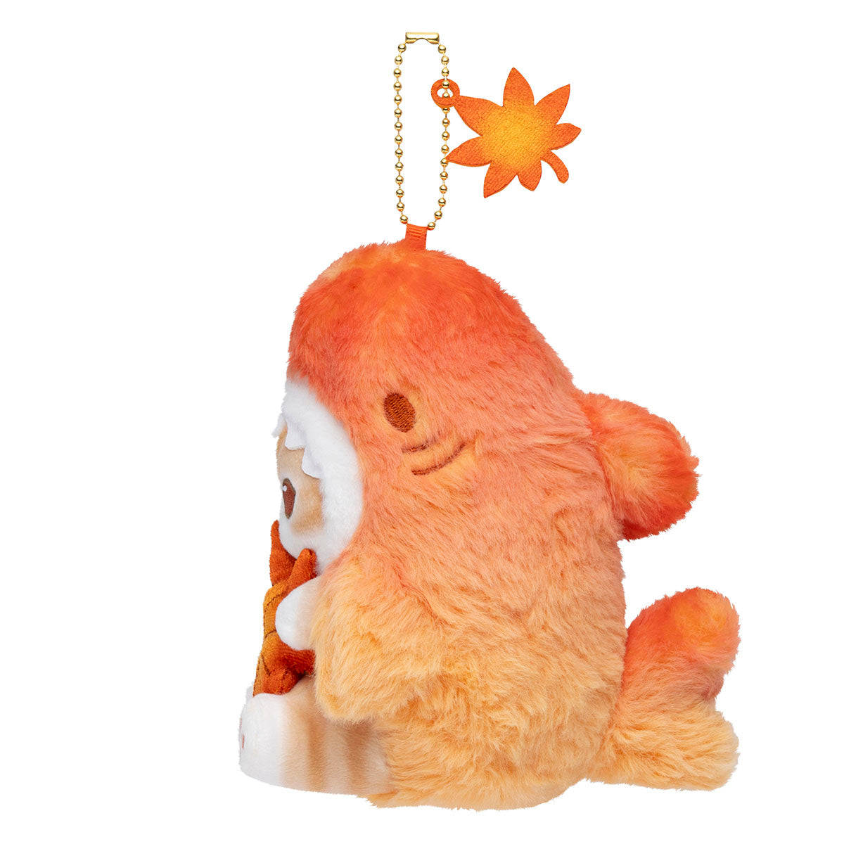 [Pre-order] mofusand Chubby Shark Meow Mascot Keychain (Autumn Leaves)