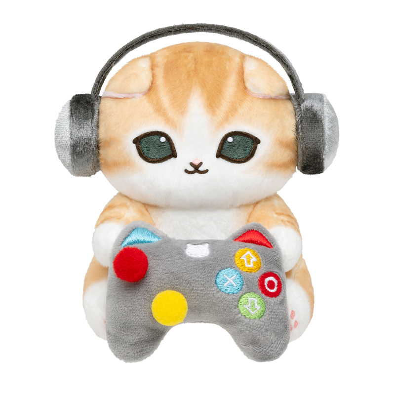 [Pre-order] mofusand A cat watches over you as you hang a plush toy on your desktop (not for gaming?)