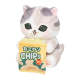 [Pre-order] mofusand Watching Kitty Desktop Hanging Plush (Wanna Eat?)