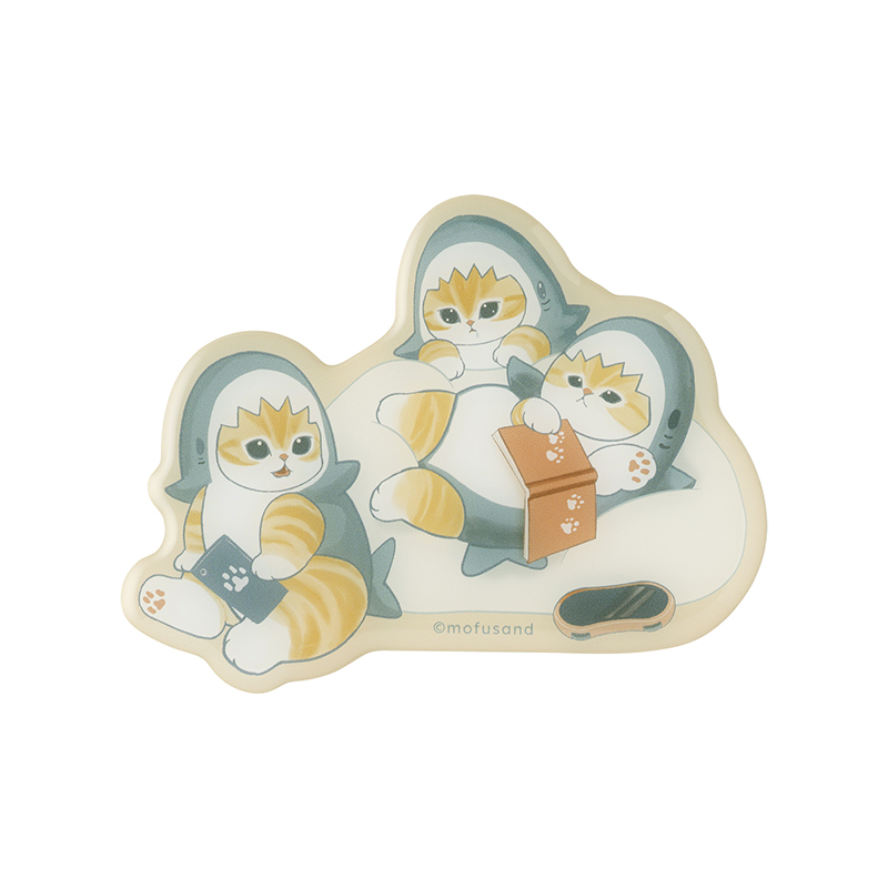 [Pre-order] mofusand Lazy time at home! -  Large, puffy magnets