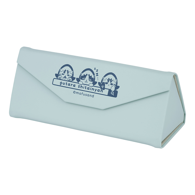[Pre-order] mofusand Lazy time at home! - A foldable glasses case.