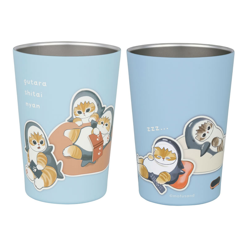 [Pre-order] mofusand Lazy time at home! - 2-way insulated tumbler