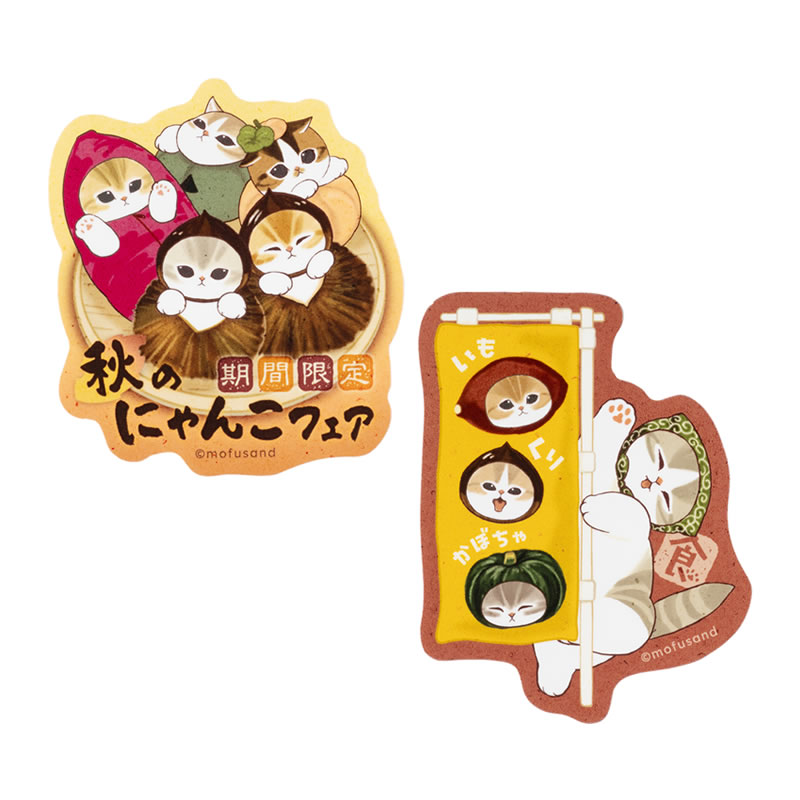 [Pre-order] mofusand Stickers sized to fit on smartphones