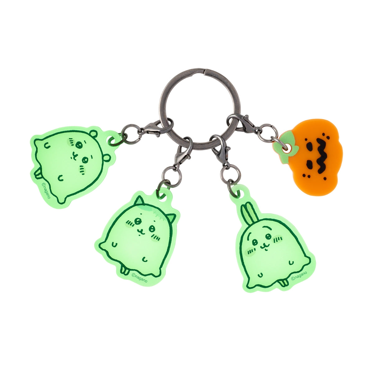[Pre-order] Chiikawa Chiikawa Park Ghost 3-Link Glow-in-the-Dark Acrylic Charm