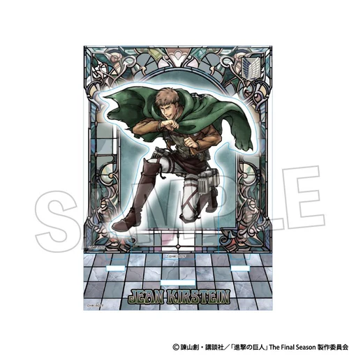 [Pre-order] "Attack on Titan" Enraged!! Acrylic Art Plate Jean
