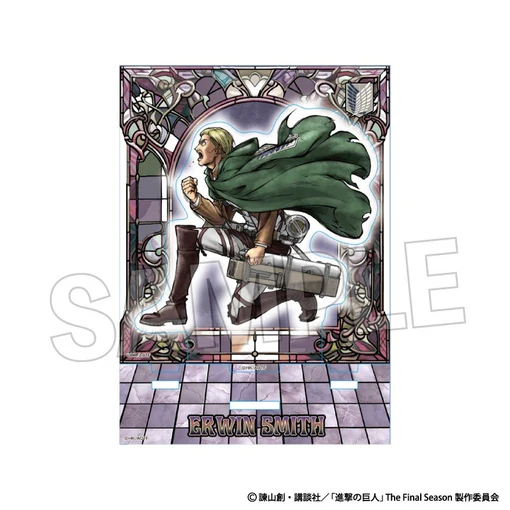 [Pre-order] "Attack on Titan" Enraged!! Acrylic Art Plate Erwin