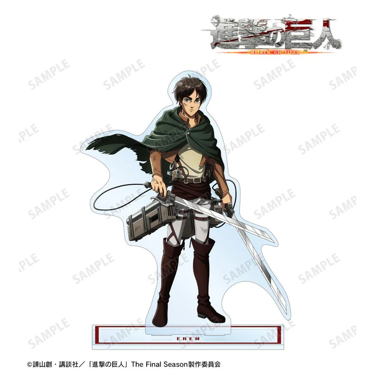 [Pre-order] "Attack on Titan" Original Illustration Eren Tatakai no Atode Ver. Extra Large Acrylic Stand