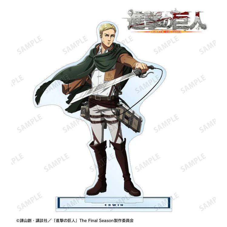 [Pre-order] "Attack on Titan" Original Illustration Erwin Tatakai no Atode Ver. Extra Large Acrylic Stand