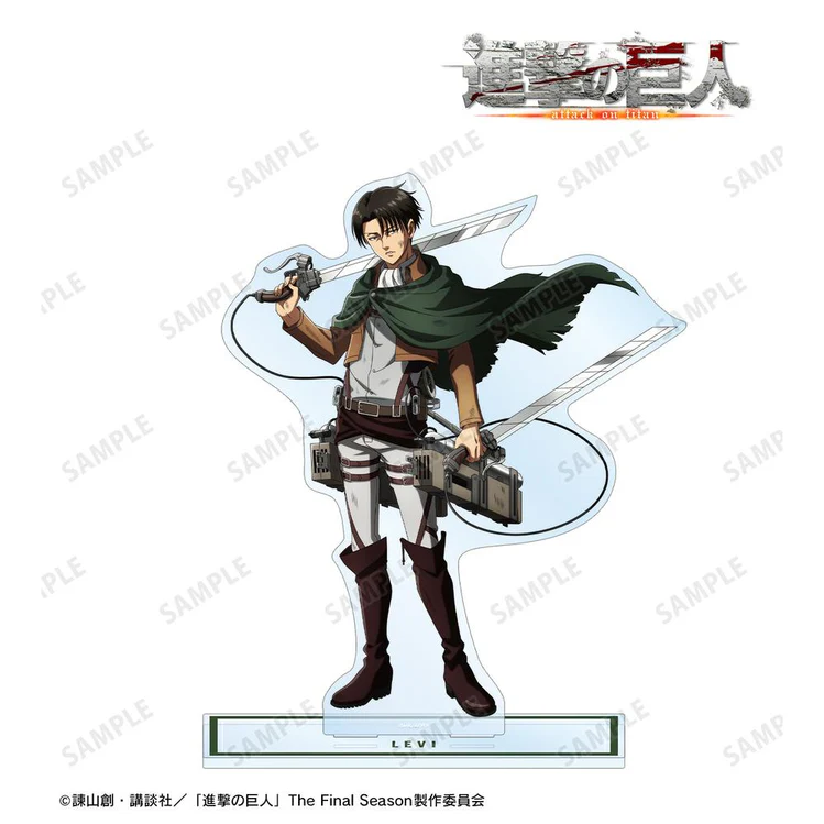 [Pre-order] "Attack on Titan" Original Illustration Levi Tatakai no Atode Ver. Extra Large Acrylic Stand