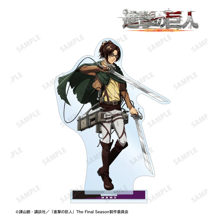 [Pre-order] "Attack on Titan" Original Illustration Hans Tatakai no Atode Ver. Big Acrylic Stand