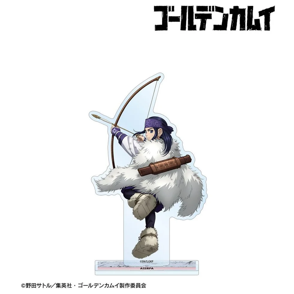 [Pre-order] "Golden Kamuy" Original Illustration Asirpa Tatakau Senaka Ver. Big Acrylic Stand