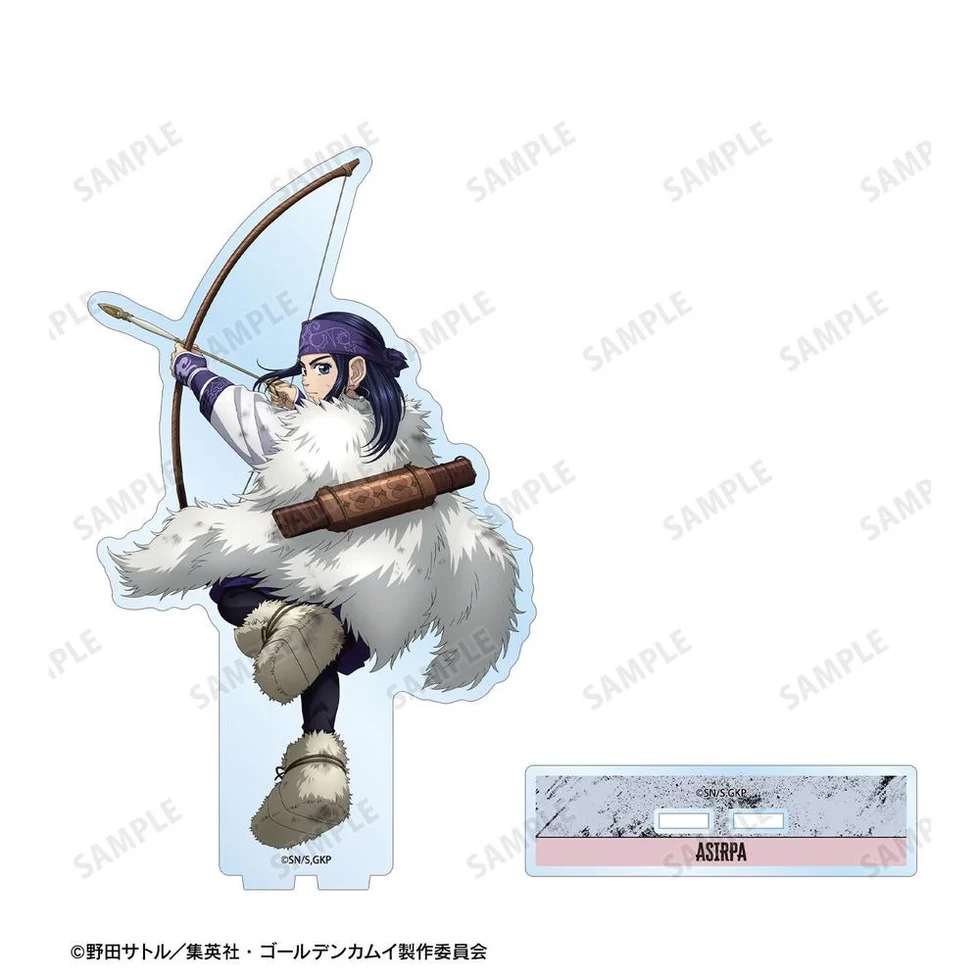 [Pre-order] "Golden Kamuy" Original Illustration Asirpa Tatakau Senaka Ver. Big Acrylic Stand