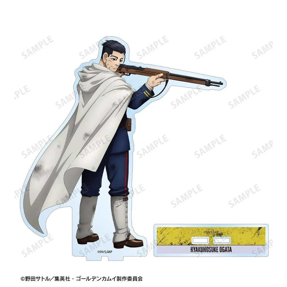 [Pre-order] "Golden Kamuy" Original Illustration Ogata Hyakunosuke Tatakau Senaka Ver. Big Acrylic Stand