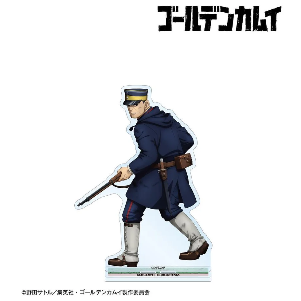 [Pre-order] "Golden Kamuy" Original Illustration Sergeant Tsukishima Tatakau Senaka Ver. Big Acrylic Stand