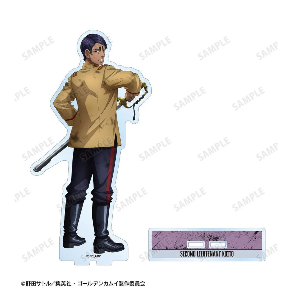 [Pre-order] "Golden Kamuy" Original Illustration Second Lieutenant Koito Tatakau Senaka Ver. Big Acrylic Stand