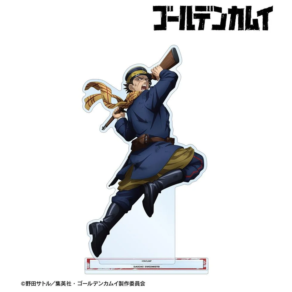 [Pre-order] "Golden Kamuy" Original Illustration Sugimoto Saichi Tatakau Senaka Ver. Extra Large Acrylic Stand