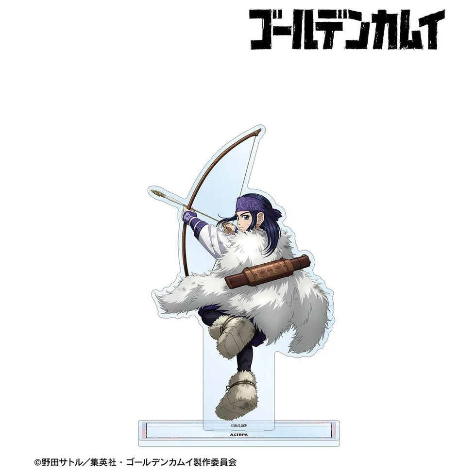 [Pre-order] "Golden Kamuy" Original Illustration Asirpa Tatakau Senaka Ver. Extra Large Acrylic Stand