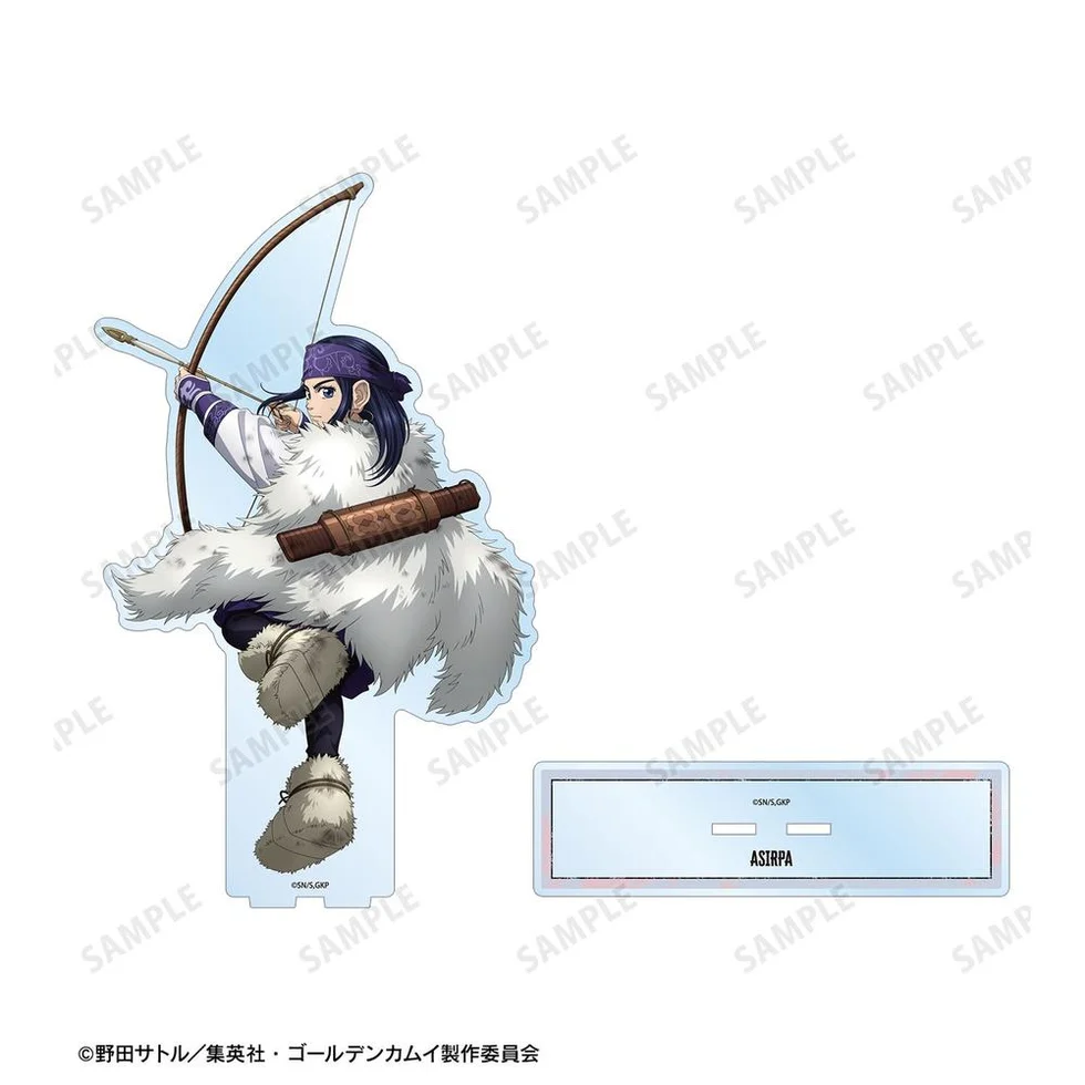 [Pre-order] "Golden Kamuy" Original Illustration Asirpa Tatakau Senaka Ver. Extra Large Acrylic Stand