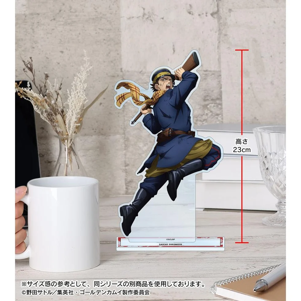 [Pre-order] "Golden Kamuy" Original Illustration Asirpa Tatakau Senaka Ver. Extra Large Acrylic Stand
