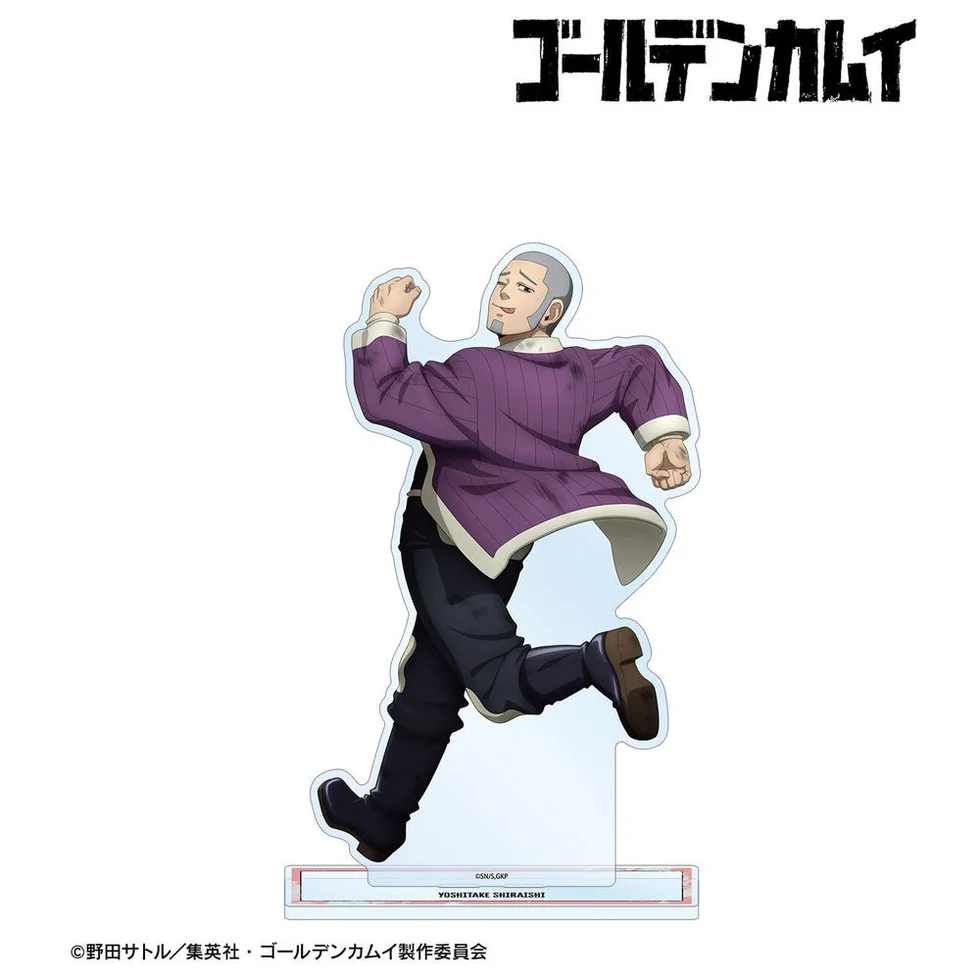 [Pre-order] "Golden Kamuy" Original Illustration Shiraishi Yoshitake Tatakau Senaka Ver. Extra Large Acrylic Stand
