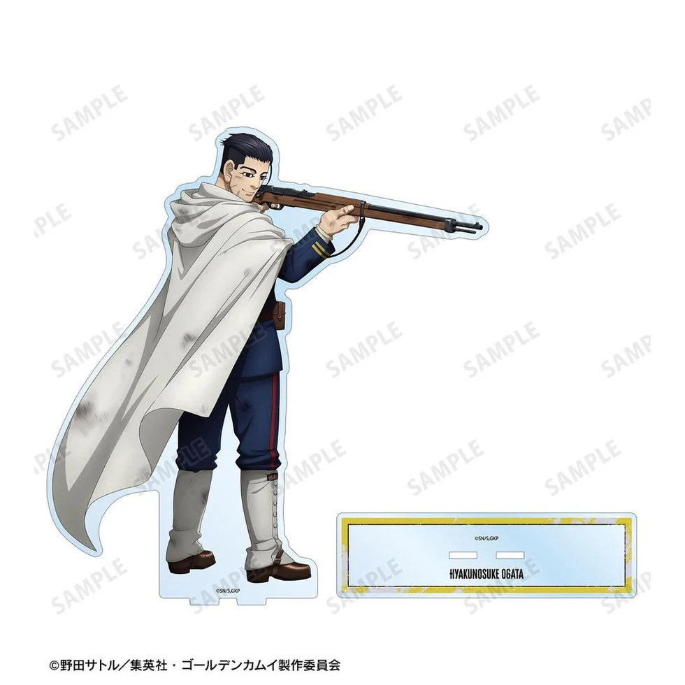 [Pre-order] "Golden Kamuy" Original Illustration Ogata Hyakunosuke Tatakau Senaka Ver. Extra Large Acrylic Stand