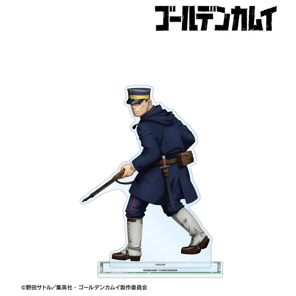 [Pre-order] "Golden Kamuy" Original Illustration Sergeant Tsukishima Tatakau Senaka Ver. Extra Large Acrylic Stand
