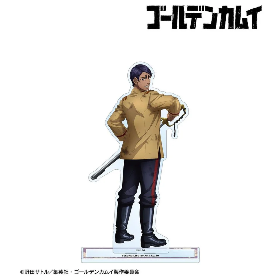 [Pre-order] "Golden Kamuy" Original Illustration Second Lieutenant Koito Tatakau Senaka Ver. Extra Large Acrylic Stand