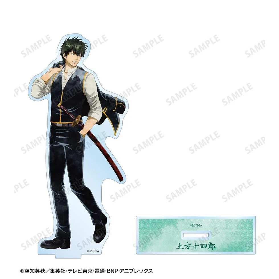 [Pre-order] "Gintama" Original Illustration Hijikata Toushirou Walking in Summer Watercolor Style Ver. Big Acrylic Stand
