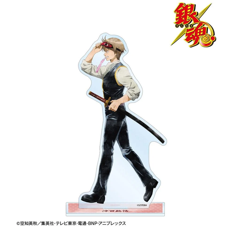 [Pre-order] "Gintama" Original Illustration Okita Sougo Walking in Summer Watercolor Style Ver. Big Acrylic Stand