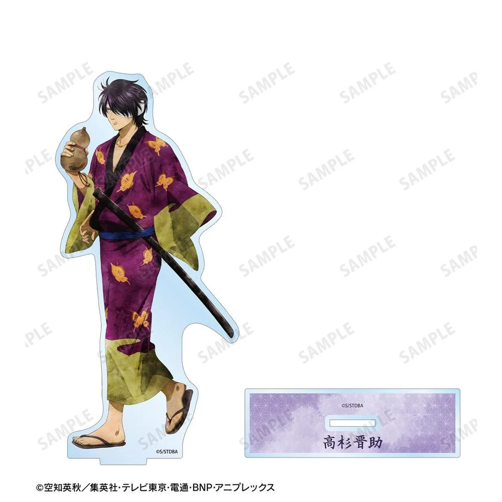 [Pre-order] "Gintama" Original Illustration Takasugi Shinsuke Walking in Summer Watercolor Style Ver. Big Acrylic Stand