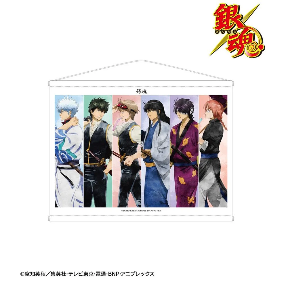 [Pre-order] "Gintama" Original Illustration Group Walking in Summer Watercolor Style Ver. B2 Tapestry