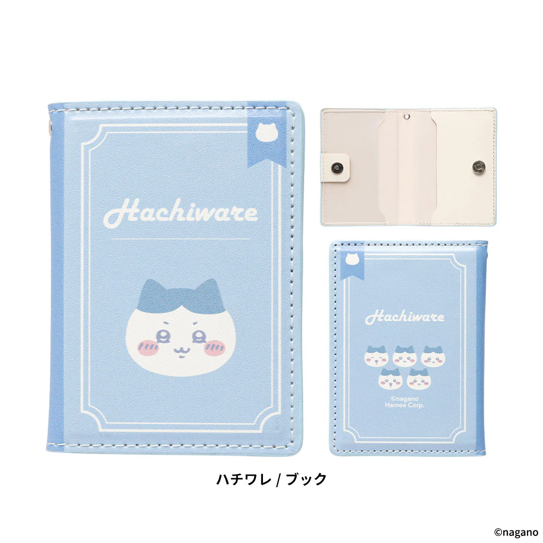 [Pre-order] "Chiikawa" BookType MagSafe Compatible Card Wallet - Hachiware