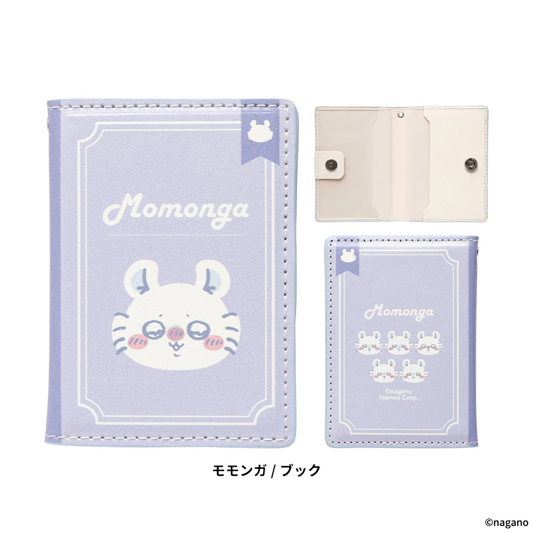 [Pre-order] "Chiikawa" BookType MagSafe Compatible Card Wallet - Momonga